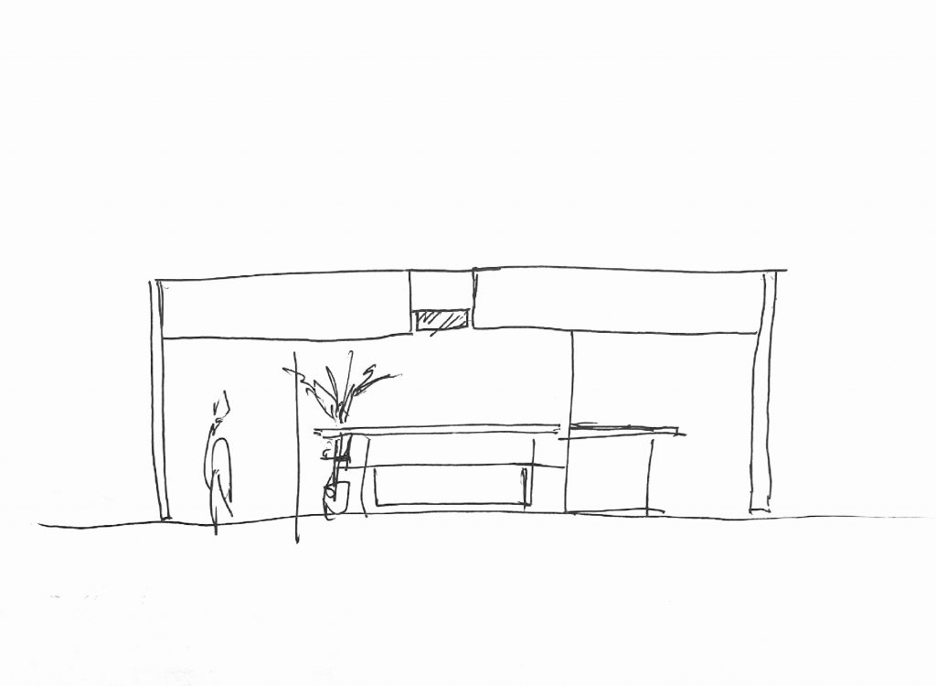 Sketch of Interior Design